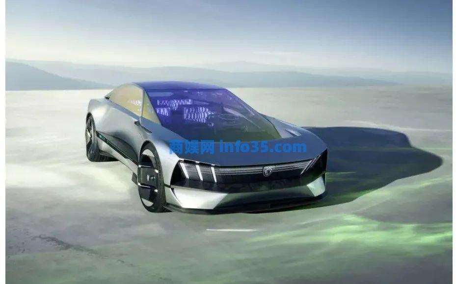 Stellantis发布标致Inception纯电动概念车，量产版最早将在2025年推出。
